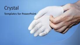  Presentation with rubber - Amazing presentation theme having road covered with the sand by the sea backdrop and a light gray colored foreground