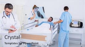  Presentation with quarter - Presentation theme featuring jet airplane flying overhead close background and a cobalt blue colored foreground