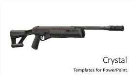  Presentation with under water concrete - Slides with doctrine - carbine under the white background background and a white colored foreground