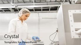  Presentation with food industry - PPT theme consisting of document controller - food production industry and people background and a lemonade colored foreground