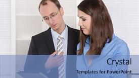  Presentation with good teamwork - PPT theme enhanced with document controller - successful business team - good background and a  colored foreground