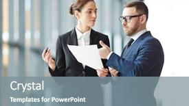  Presentation with points - Amazing PPT layouts having document while discussing paper backdrop and a gray colored foreground