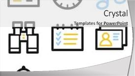  Presentation with web - Audience pleasing slide deck consisting of documents-web-icons-set-office backdrop and a light gray colored foreground