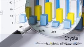  Presentation with data analytics - Cool new PPT layouts with documents with analytics data backdrop and a lemonade colored foreground