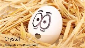  Presentation with robot face - Cool new PPT theme with several childrens swing in autumn park covered with yellow autumn maple leaves selective focus with a blurred background backdrop and a tawny brown colored foreground