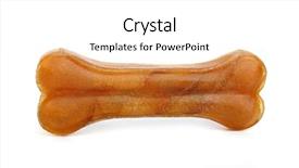  Presentation with bone - Theme featuring dog bone background and a white colored foreground