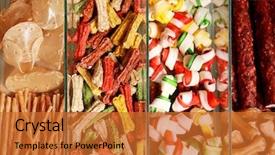  Presentation with pet food - Amazing theme having dog food in pet shop backdrop and a red colored foreground