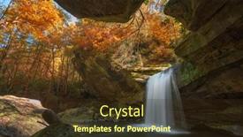  Presentation with daniel - PPT theme having dog-slaughter-falls-in-daniel background and a wine colored foreground