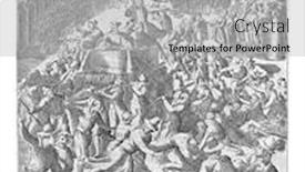  Presentation with venice - PPT layouts featuring doge-of-venice-is-carried background and a light gray colored foreground