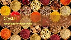  Presentation with black hitory - Beautiful theme featuring dogwood - different spices on black background backdrop and a tawny brown colored foreground