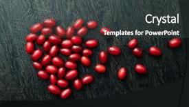  Presentation with broken heart - Audience pleasing PPT layouts consisting of dogwood berries as a broken backdrop and a  colored foreground