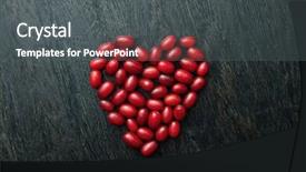  Presentation with dogwood - Audience pleasing slides consisting of dogwood berries as a heart backdrop and a  colored foreground