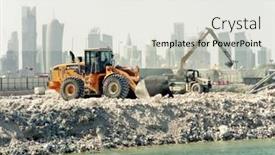  Presentation with qatar - Colorful presentation theme enhanced with doha-qatar-april-26-heavy backdrop and a light gray colored foreground