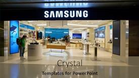  Presentation with airport city - Slide set consisting of doha-qatar-circa-may-2017 background and a coral colored foreground