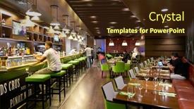  Presentation with qatar - Presentation theme enhanced with doha-qatar-circa-may-2017 background and a tawny brown colored foreground