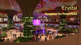  Presentation with qatar - Slide set enhanced with doha-qatar-december-27-2019 background and a tawny brown colored foreground