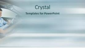  Presentation with driving - Amazing theme having doing driving lessons with transition backdrop and a light blue colored foreground