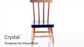  Presentation with furniture - Beautiful slides featuring doll furniture miniature furniture isolated backdrop and a white colored foreground