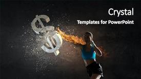  Presentation with fall - Cool new presentation theme with dollar currecy fall mixed media backdrop and a black colored foreground