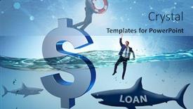  Presentation with currency devaluation rupee - Beautiful slide deck featuring dollar-currency-devaluation-and-exchange backdrop and a light blue colored foreground