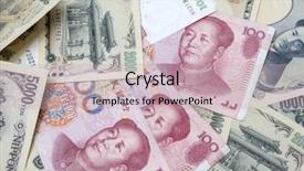  Presentation with different vegan milk almond milk - PPT layouts with dollar euro yuan - background of different currencies closeup background and a soft green colored foreground