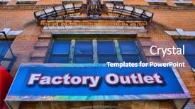  Presentation with outlet - Theme featuring dollar stores - view of sign background and a  colored foreground