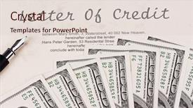  Presentation with english - Beautiful slide deck featuring dollars bills and english credit backdrop and a lemonade colored foreground