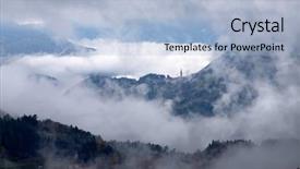  Presentation with river forest village - Cool new presentation with dolomite mountainsa surrounded by mis backdrop and a light blue colored foreground