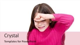  Presentation with children abuse - Presentation design consisting of domestic terrorism - do not beat the children background and a red colored foreground