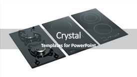  Presentation with domino - Amazing presentation theme having domino system hobs isolated backdrop and a dark gray colored foreground