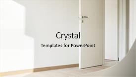  Presentation with apartment - Cool new slide deck with purchase power - trolley filled with coins backdrop and a coral colored foreground.