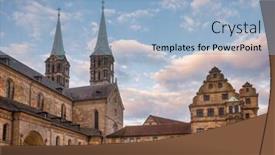  Presentation with peter - Slide set featuring bishops now historic museum background and a light blue colored foreground