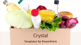  Presentation with black people boxing - Amazing presentation theme having donate food - people make out products backdrop and a lemonade colored foreground