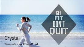  Presentation with new years - Amazing PPT theme having dont fit - motivational new years message backdrop and a light blue colored foreground