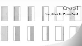  Presentation with open door - 