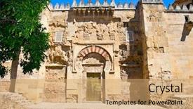  Presentation with cordoba - Beautiful PPT theme featuring cityscape from yurikamome monorail sky train in odaiba the artificial island in tokyo backdrop and a gray colored foreground