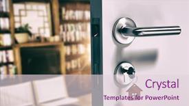  Presentation with doorknob - Audience pleasing PPT layouts consisting of doorknob - digitally generated image of open backdrop and a lemonade colored foreground