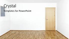  Presentation with doorknob - Amazing theme having doorknob - new office with no furniture backdrop and a white colored foreground