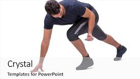  Presentation with young hackers in the concept - Slide set consisting of dope - young man in doping concept background and a white colored foreground