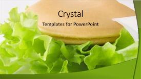  Presentation with doraemon - Presentation theme featuring doraemon - pancake with fresh vegetable background and a lemonade colored foreground