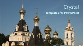  Presentation with russia - Amazing slides having dormition-cathedral-in-the-dmitrov backdrop and a ocean colored foreground