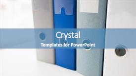  Presentation with paperwork - Audience pleasing slide deck consisting of dossier - business document paperwork office supply backdrop and a teal colored foreground