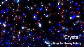  Presentation with green abstract bokeh lights - Slide set consisting of dot backgrounds - defocused bokeh lights abstract background background and a navy blue colored foreground