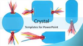  Presentation with scrapbooking - Amazing slides having dot backgrounds - handcrafted textured paper tags backdrop and a arctic colored foreground