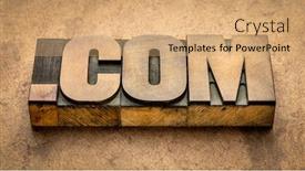  Presentation with vintage paper - PPT layouts having dot-com-business-internet-domain background and a coral colored foreground