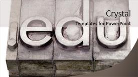  Presentation with color blocks - Amazing PPT theme having dot com internet educational domain backdrop and a light gray colored foreground