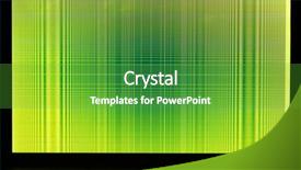  Presentation with matrix - Beautiful slide set featuring dot matrix - glitch background of broken lcd backdrop and a shamrock green colored foreground