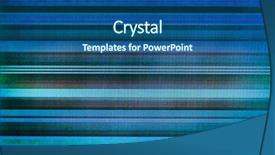  Presentation with matrix - Colorful presentation enhanced with dot matrix - glitch background of broken lcd backdrop and a ocean colored foreground