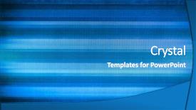  Presentation with matrix - Presentation theme consisting of dot matrix - glitch background of broken lcd background and a teal colored foreground