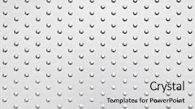  Presentation with chrome aluminium texture metal - Cool new presentation with dot pattern metal background backdrop and a light gray colored foreground